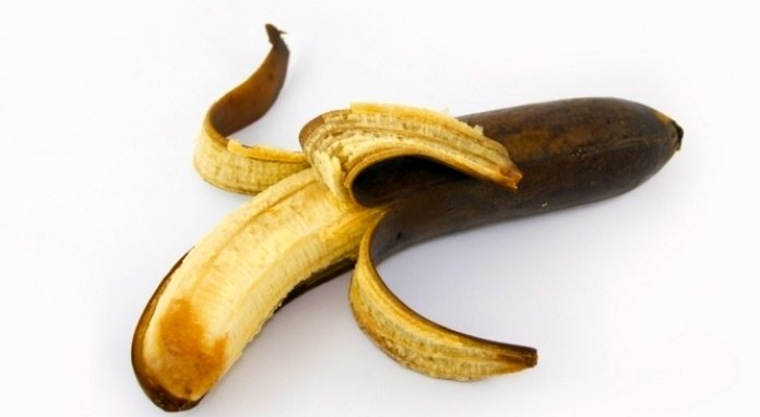 переспевший банан